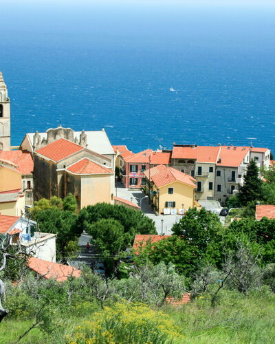 La Casetta del Pescatore: Zone Résidentielle, Été, Quartier, Horizon, Maison, Côte, Paysage, Mer, Cotiers Et Relief Océaniques, Toit