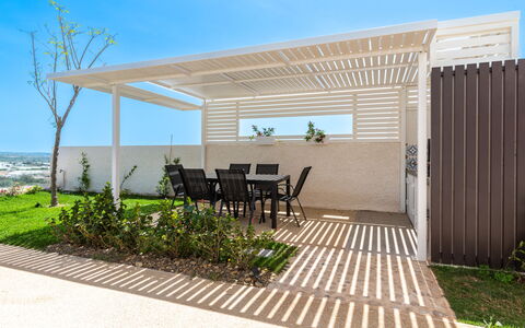 A Casa di Chica: Architecture, Ombre, Jardin, Porche, Mobilier De Jardin, Patio, Plate-Forme, Structure En Plein Air, Eco Hôtel, Aménagement Paysager