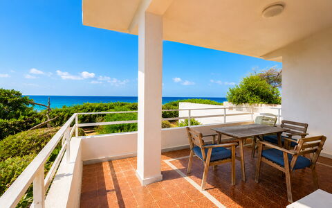 Punta Braccetto Fronte Mare: Mer, Mobilier De Jardin, Océan, Chaise, Tropiques, Balcon, Eco Hôtel, Recours, Caraïbes