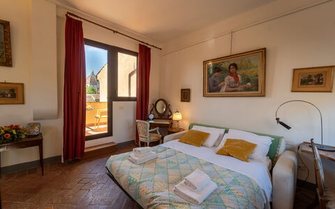 Casa dello Scrittore: Mur, Appartement, Cadre, Plante D'Appartement, Tache De Bois, Hôtel, Chambre, Lit