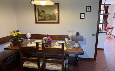 Alle Gardenie: Meubles, Table, Design Intérieur, Bois, Salle À Manger, Table Cuisine Et Salle A Manger, Sol, Chaise, Cadre, Éclairage