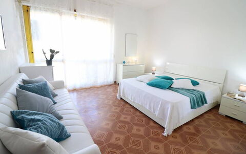 Casa Aurora a Otranto: Meubles, Design Intérieur, Sol, Sol, Bois, Lit, Pièce, Chambre, Textile, Plafond