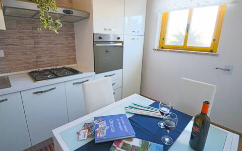Casa Aurora a Otranto: Tache De Bois, Plante D'Appartement, Cuisine, Parquet