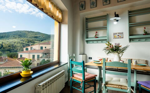 Ca Dell'Andre: Meubles, Design Intérieur, Plafond, Éclairage, Table, Chaise, Pièce, Table Cuisine Et Salle A Manger, Salle À Manger, Plante D'Appartement