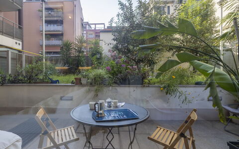 Nolo Garden Loft: Appartement, Architecture, Zone Résidentielle, Condominium, Composite, Design Urbain, Balcon, Usage Mixte, Ombre