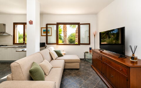Villa Don Pino: Meubles, Design Intérieur, Canapé, Sol, Salon, Bois, Sol, Table, Pièce, Plafond