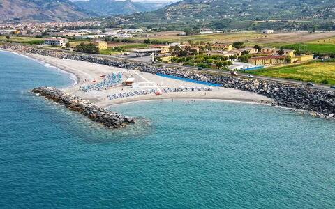 Baia di Tempsa Beach and Sea: Plan D'Eau, Côte, Plage, Cotiers Et Relief Océaniques, Rive, Mer, Attraction Touristique, Océan, Baie, Tropiques