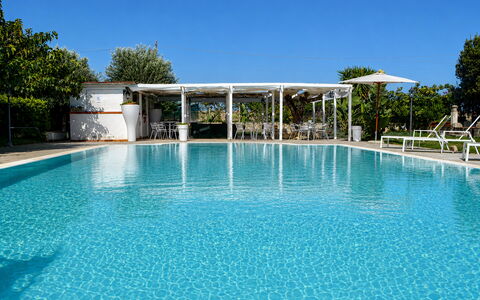 Villa Gertrude: Piscine, Recours, Mobilier De Jardin, Composite, Ombre, Loisir, Eco Hôtel, Balancelle, Hôtel, Thermes