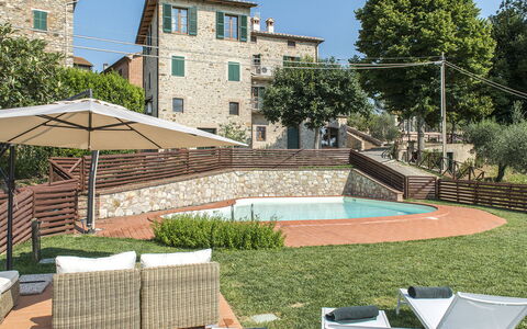 Casa Elia 6: Jardin, Biens, Appartement, Arrière-Cour, Cour, Aménagement Paysager, Hacienda, Cour, Mobilier De Jardin, Villa