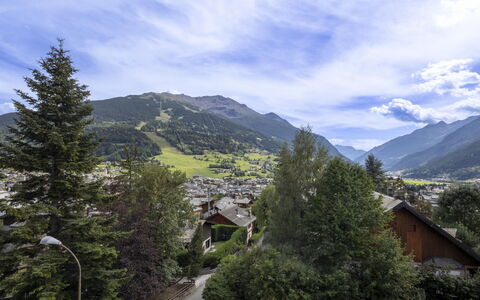 La Panoramica: Toit, Domicile, Siding, Chalet, Cour, Dur, Conception, Batiments Jardin, Tache De Bois, Ferme