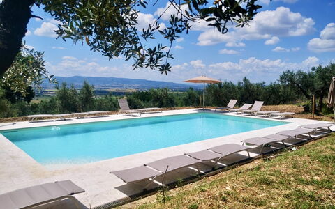 Villa Santa Chiara: Piscine, Recours, Mobilier De Jardin, Eco Hôtel, Biens, Balancelle, Hacienda, Ombre, Villa, Aménagement Paysager