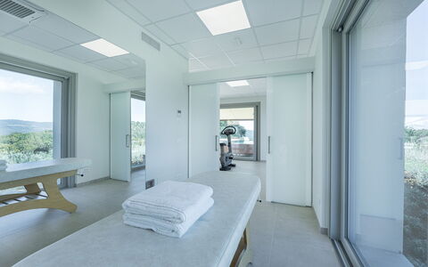La Calcinaia Country House, Bucine: Design Intérieur, Sol, Sol, Plafond, Appartement, Pièce, Lit, Verre, Chambre, Daylighting
