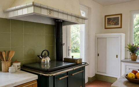 Casa Mancini, Holiday Villa, San Galgano: Appareil De Cuisine, Cuisine, Design Intérieur, Comptoir, Cabinetry, Éclairage, Le Fourneau, Sol, Domicile, Meubles