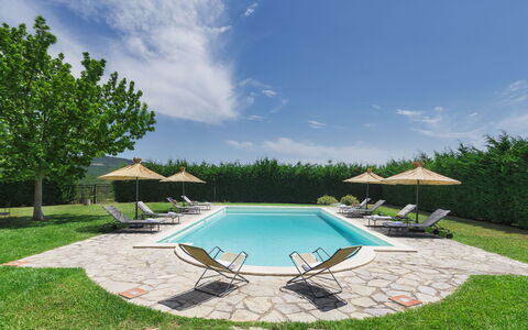 Villa Augusto 10: Piscine, Mobilier De Jardin, Jardin, Recours, Aménagement Paysager, Ombre, Pelouse, Balancelle, Chaise, Eco Hôtel