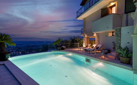 Villa Dolphin 10: Bleu, Piscine, Zone Résidentielle, Recours, Établissements Humains, Eco Hôtel, Hôtel, Villa, Biens, Ville Resort