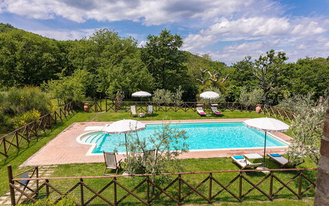 Podere Bagnolo 8: Piscine, Recours, Jardin, Mobilier De Jardin, Eco Hôtel, Thermes, Biens, Hacienda, Pelouse, Ferme
