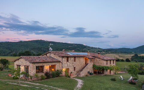 Podere Pomasciano 10: Paysage, Maison, Chalet, Zone Rurale, Établissements Humains, Village, Domicile, Ferme, Biens, Champ
