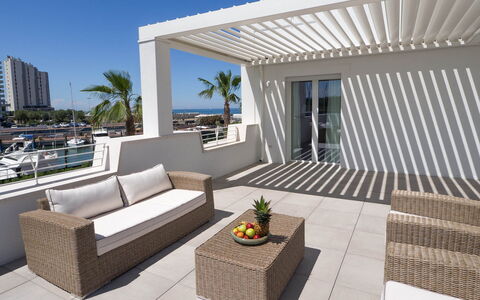 Portoverde Beach Villa 12: Appartement, Meubles, Architecture, Zone Résidentielle, Domicile, Balcon, Sol, Design Intérieur, Mobilier De Jardin, Condominium