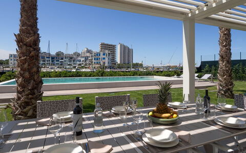 Portoverde Beach Villa 12: Recours, Appartement, Ombre, Mobilier De Jardin, Piscine, Aménagement Paysager, Eco Hôtel, Condominium, Biens