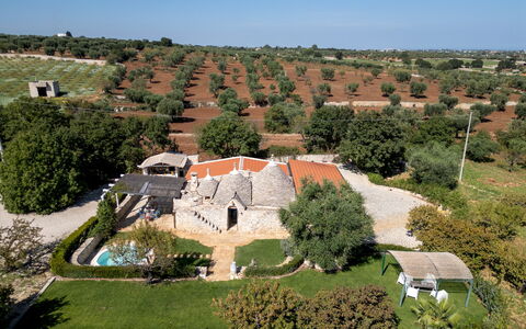 Trulli Littoria 4: Paysage, Maison, Architecture, Biens, Toit, Zone Rurale, Lot Terre, Domicile, Chalet