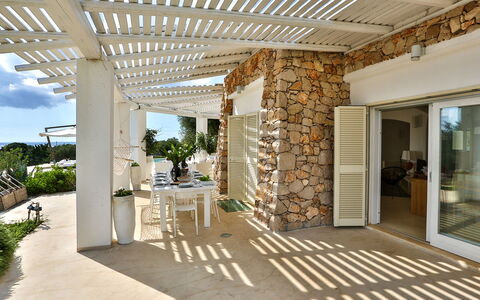 Villa Pajare Francesi 8+2: Domicile, Mobilier De Jardin, Meubles, Chaise, Ombre, Balcon, Biens, Eco Hôtel, Recours, Porche