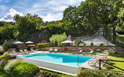 Il Casale di Manuele 12: Piscine, Recours, Jardin, Eco Hôtel, Mobilier De Jardin, Ombre, Thermes, Caractéristique De L'Eau, Aménagement Paysager, Loisir