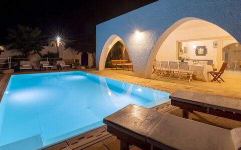 Villa del Lentisco 8+2: Piscine, Meubles, Recours, Ombre, Hôtel, Villa, Hacienda, Eco Hôtel, Chaise
