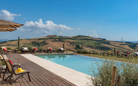 Il Poggiarellone 14: Loisir, Mobilier De Jardin, Piscine, Balancelle, Balcon, Ville Resort, Eco Hôtel, Villa, Hôtel