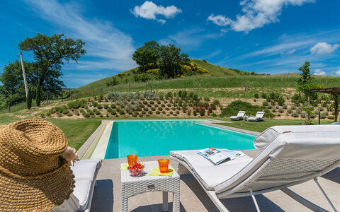 Rosa dei Venti 8: Paysage Naturel, Piscine, Colline, Paysage, Lot Terre, Mobilier De Jardin, Loisir, Jardin, Balancelle, Aménagement Paysager
