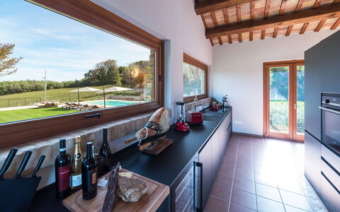 Borgo da Monte 8: Design Intérieur, Sol, Cuisine, Comptoir, Domicile, Meubles, Sol, Plafond, Pièce, Parquet