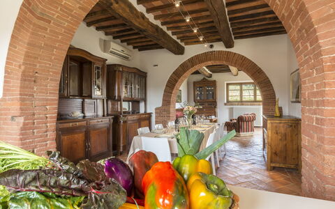 Bossoncina 8+1: Meubles, Brique, Chaise, Plante D'Appartement, Villa, Table Cuisine Et Salle A Manger, Ferme, Pot De Fleur, Aliments