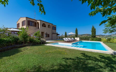 Casale Rosy 6+2: Piscine, Biens, Aménagement Paysager, Villa, Hacienda, Ferme, Manoir, Eco Hôtel, Cour