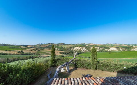 Casale Rosy 6+2: Ciel, Paysage, Prairie, Horizon, Plaine, Lot Terre, Zone Rurale, Champ, Prairie, Pente