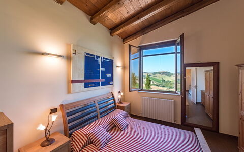 Casale Rosy 6+2: Design Intérieur, Bois, Chambre, Plafond, Lit, Meubles, Pièce, Sol, Sol, Domicile