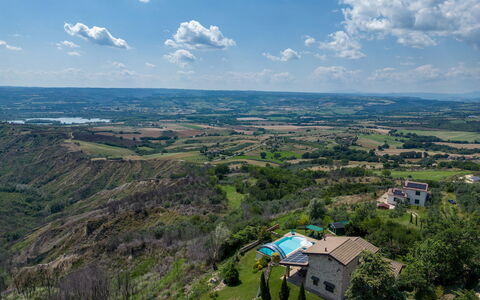 Il Casale del Nonno 8+2: Paysage, Montagnes, Vue Du Ciel, Zone Rurale, Station De Montagne, Photographie Aérienne, Prairie, Est Tombée, Chaparral, Formations Arbustives