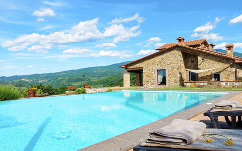 Le Macine 6: Piscine, Recours, Ferme, Eco Hôtel, Chaîne De Montagnes, Villa, Hacienda, Ville Resort, Hôtel