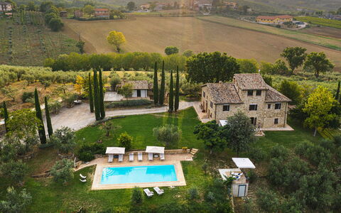 Villa di Morice 14: Maison, Zone Résidentielle, Domicile, Biens, Paysage, Toit, Chalet, Zone Rurale, Lot Terre, Établissements Humains