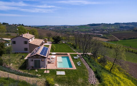 Ca' Pellicciano 8: Piscine, Maison, Domicile, Biens, Chalet, Recours, Ferme, Villa, Arrière-Cour, Eco Hôtel