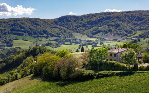 Villa Agostini 10: Montagnes Relief, Colline, Montagne, Herbe, Vert, Paysage Naturel, Prairie, Montagnes, Paysage