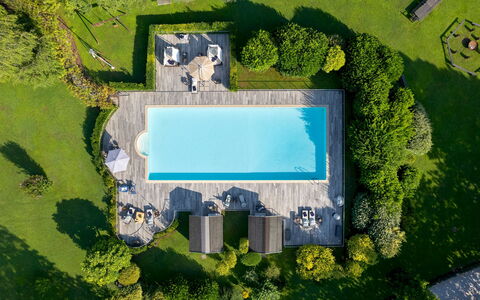 Villa Barchessa Panigai 8: Piscine, Recours, Loisir, Eco Hôtel, Jardin, Aménagement Paysager, Biens, Ombre, Pelouse, Thermes