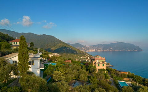 Villa Scirocco 10+2: Bleu, Montagnes Relief, L'Eau, Montagne, Colline, Paysage Naturel, Horizon, Paysage, Été, Cotiers Et Relief Océaniques