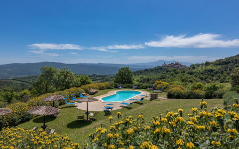 Podere San Ansano 14+2: Prairie, Mobilier De Jardin, Piscine