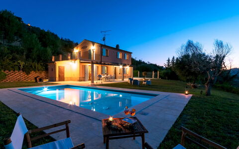 Casale Principessa 6+2: Piscine, Recours, Eco Hôtel, Loisir, Biens, Mobilier De Jardin, Thermes, Villa, Ferme, Arrière-Cour