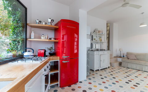 Trullo Santa Pazienza 6+3: Cuisine, Appareil De Cuisine, Design Intérieur, Principaux Appliance, Sol, Comptoir, Meubles, Électroménager, Sol, Cabinetry