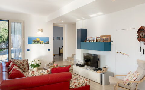 Villa Olimpia 6+2: Meubles, Design Intérieur, Mur, Sol, Bois, Canapé, Pièce, Plafond, Sol, Salon