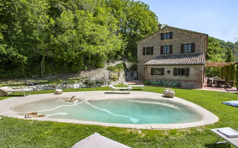 Casa Melograno 11+2: Piscine, Loisir, Des Loisirs, Jardin, Chalet, Mobilier De Jardin, Arrière-Cour, Recours, Biens, Pelouse