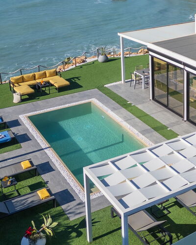 Villa Sabbie Rosse 6: Piscine, Recours, Mer, Loisir, Ombre, Mobilier De Jardin, Océan, Côte, Villa, Hôtel