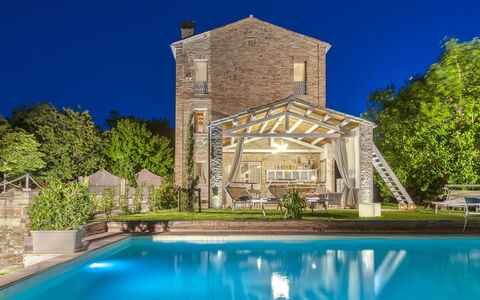 Casa Pilar 4+1: Architecture, Piscine, Biens, Chalet, Villa, Manoir, Hacienda, Ferme, Eco Hôtel, Cour