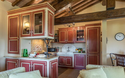 Casal Parro 6: Meubles, Design Intérieur, Cuisine, Bois, Sol, Plafond, Cabinetry, Comptoir, Pièce, Sol