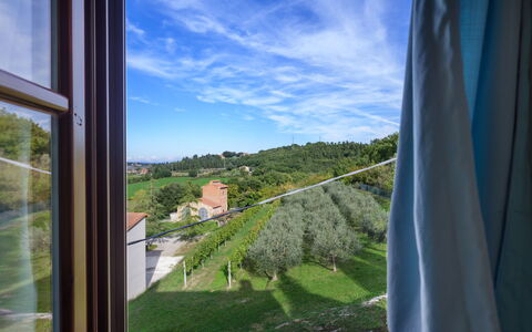 La Vecchia Pieve 8: Matin, Lumière Du Soleil, Balcon